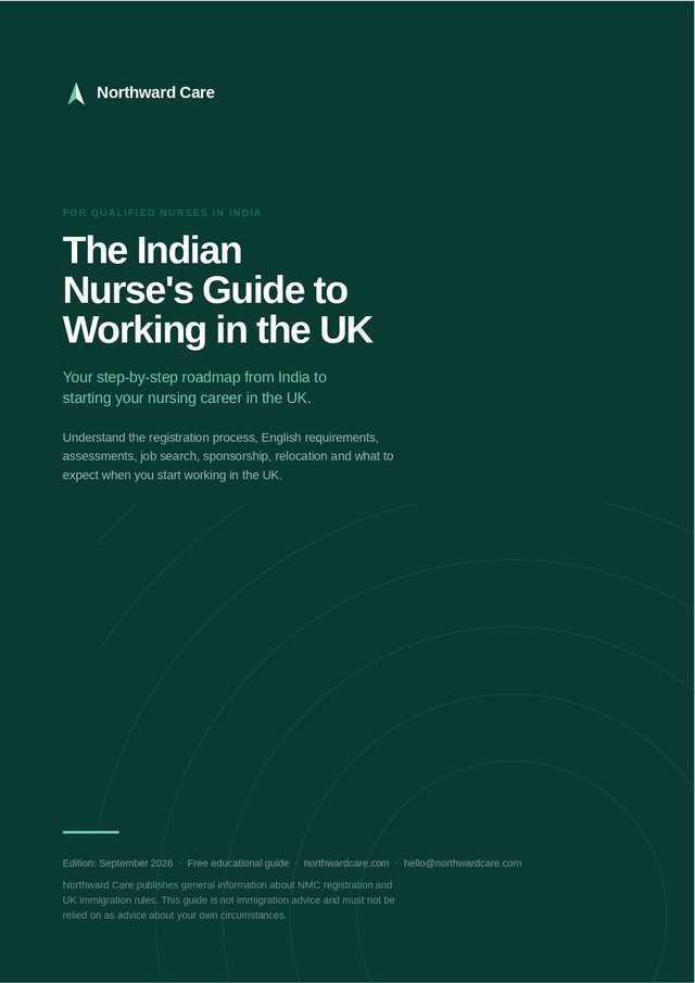 Cover of The Indian Nurse&rsquo;s Guide to Working in the UK